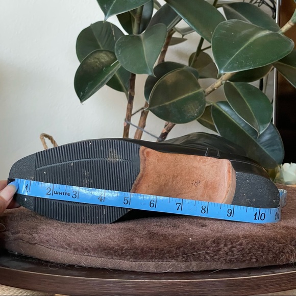 VINTAGE Ferragamo knee high black leather boots - size 9.5/10 - Picture 14 of 17